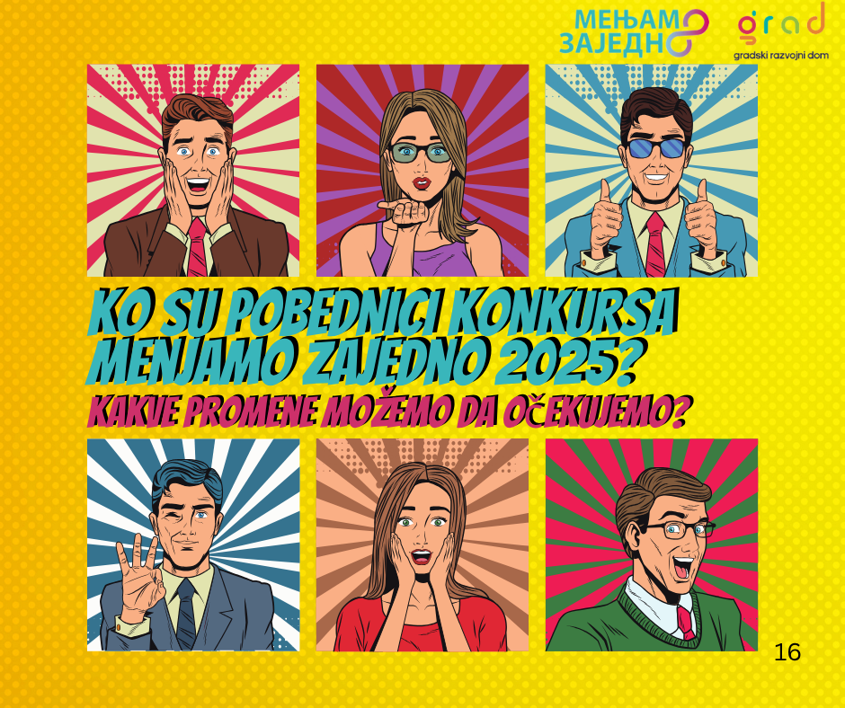 KONAČNO GRAĐANI PREUZIMAJU STVAR U SVOJE RUKE: Počela realizacija projekata „Menjamo zajedno“!